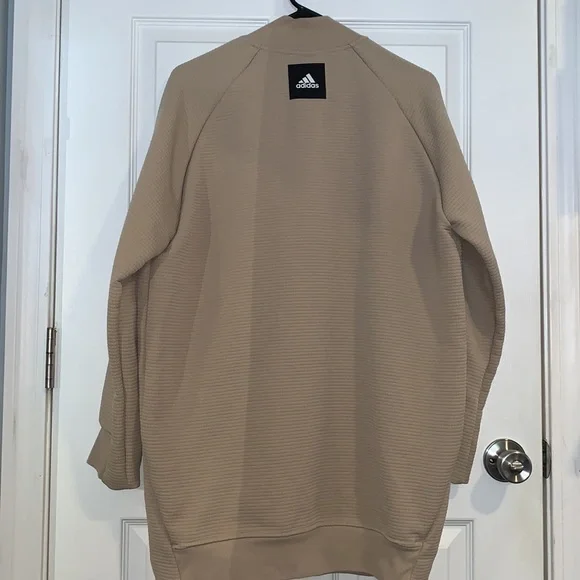 adidas Tan Bomber Jacket - Picture 5 of 5
